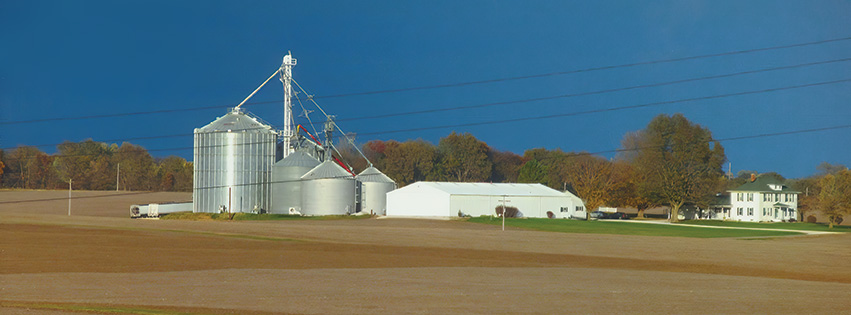 Farm after harvest