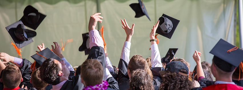 Students graduating