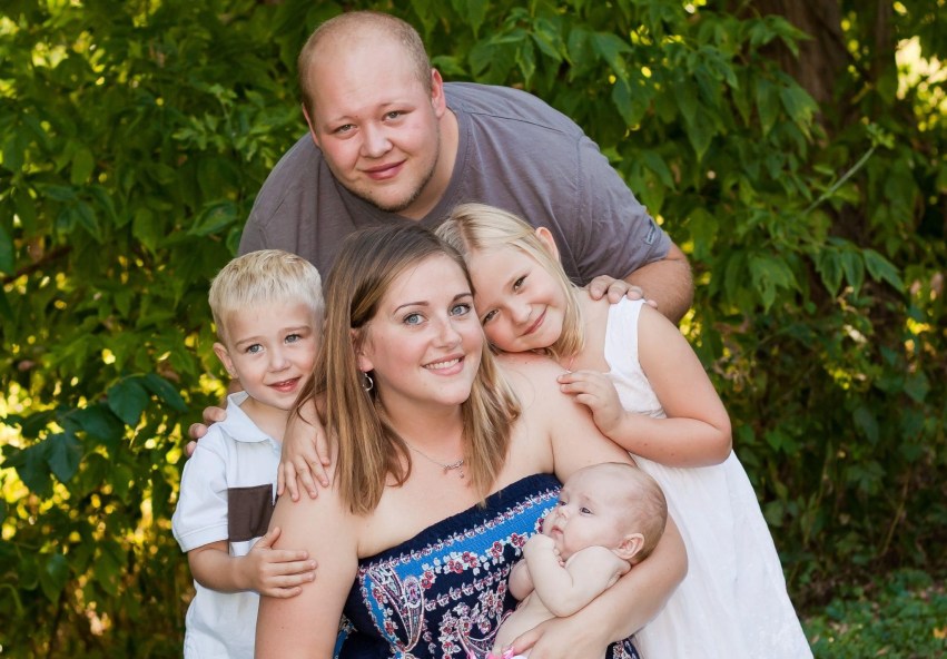 Robbie and family