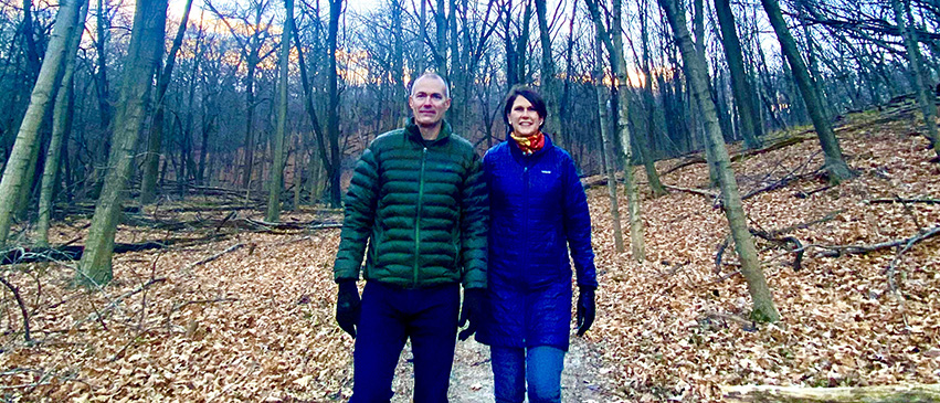 Dr. Sarah Zallek and her husband, Dr. Chris Zallek