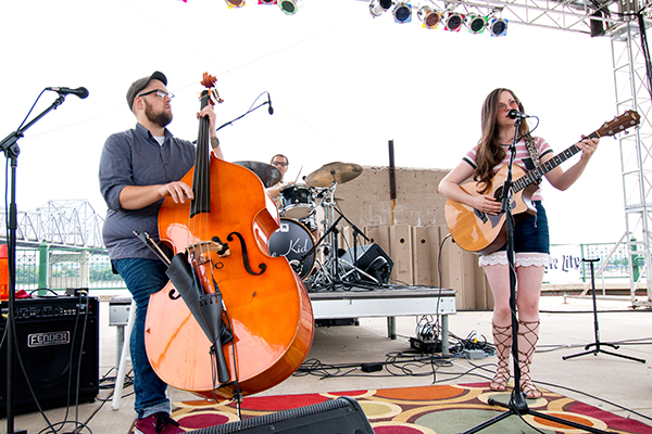 CEFCU Center Stage on the Peoria Riverfront. Photo by Donald Lindell