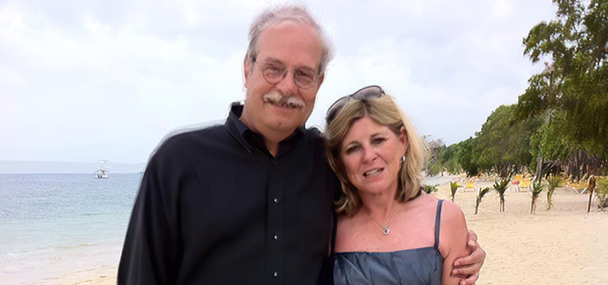 Diane with her husband Roy Buchta, who carries on her legacy as treasurer of The GCS Project.