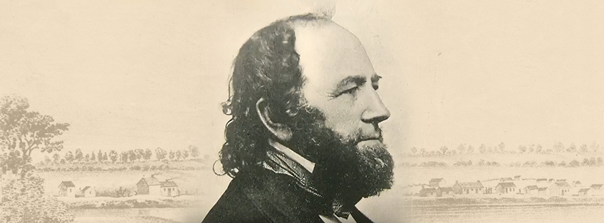 Dr. Rudolphus Rouse was Peoria's first resident physician, first president of the Town of Peoria, and first presiding officer of the Illinois State Medical Society.