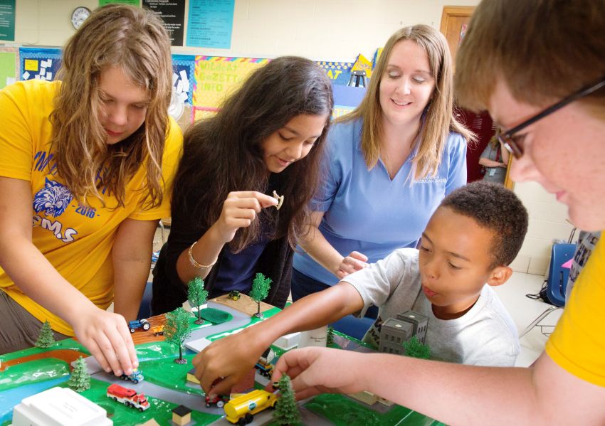 We are proud of our efforts to grow our own talent and encourage future scientists.