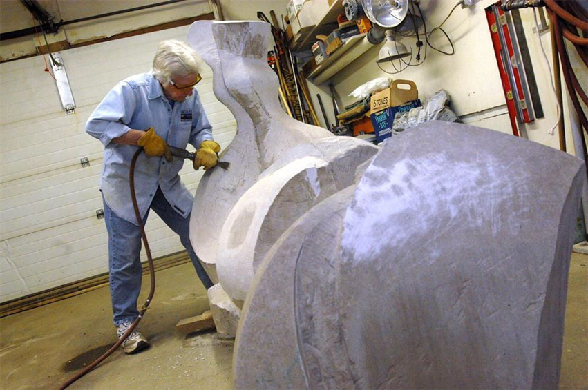 Nita Sunderland was a legendary and prolific sculptor and longtime art professor at Bradley University.