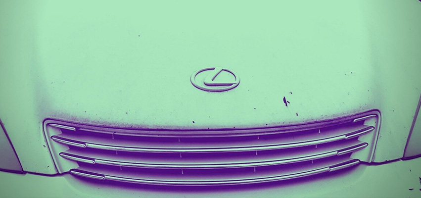 A Car hood and Grill