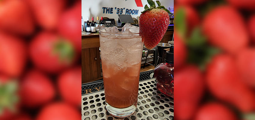 Cocktail: Melisandre with Strawberries