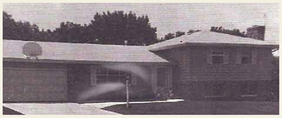 The Bach family home was on Oakglen Drive in Peoria.