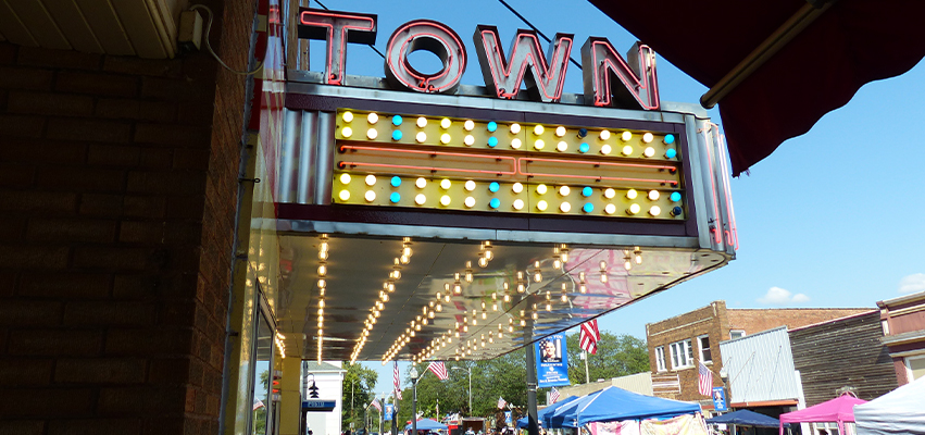 Movie Theatre Marquee