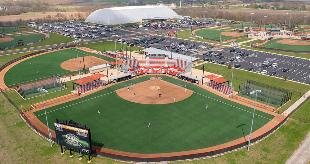 Aerial image of the complex