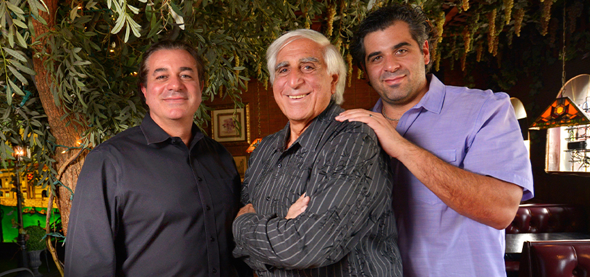 Photo of Dick LaHood, son Richard Jr. and grandson Michael