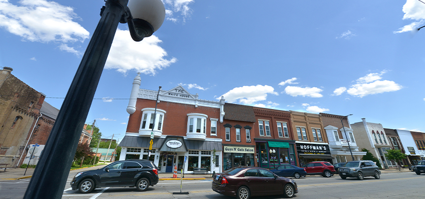 Downtown Princeton, Illinois