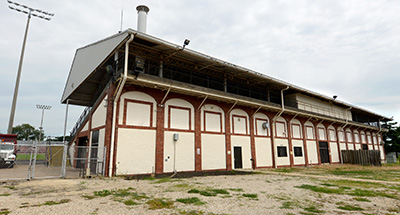 Peoria Stadium back of Home Bleachers